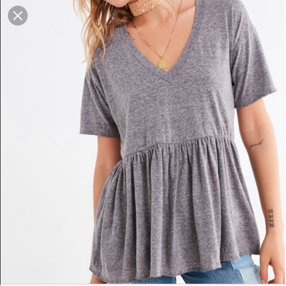 Urban Outfitters Truly Madly Deeply V-Neck tee